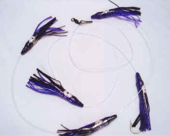 DOLPHIN TUNA CHAIN SALTWATER RIGGED