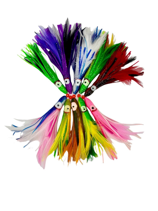 TUNA HOOCHIES SALTWATER LURE 6 PACK