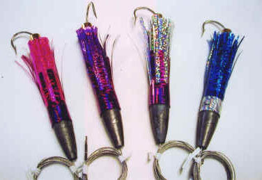 MYLAR CEDAR PLUGS SALTWATER FISHING LURE