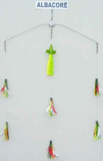 ALBACORE "SCHOOLIE" BLUEFIN SALTWATER SPREADER BAR