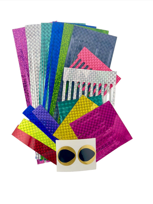 FISHING LURE MYLAR SKIRT REPLACEMENT KIT