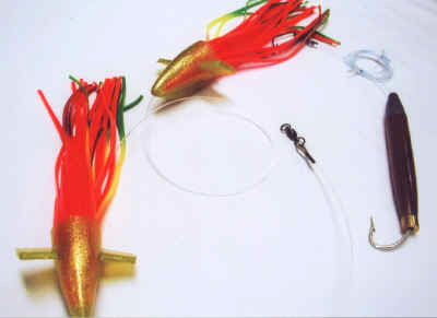 SOFT BIRD CHAIN SALTWATER FISHING LURE