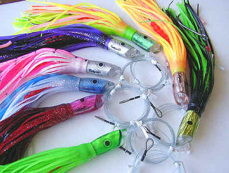 3.5 oz. "TOP GUN™ DIVER Tuna-Dorado Double Vinyl Saltwater Lure