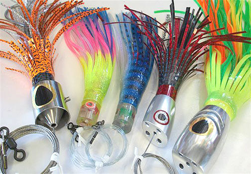 Tuna-Wahoo-Dolphin-Marlin Saltwater Lure Thunder Action 5-Pack