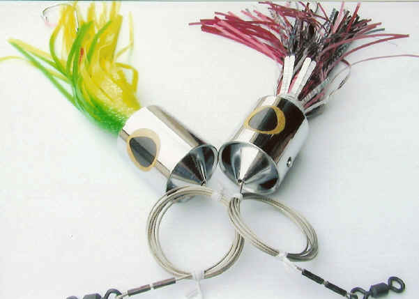 BANCHEE "COWBELL" HIGH SPEED WAHOO SALTWATER LURE 16 OZ - 3-PACK