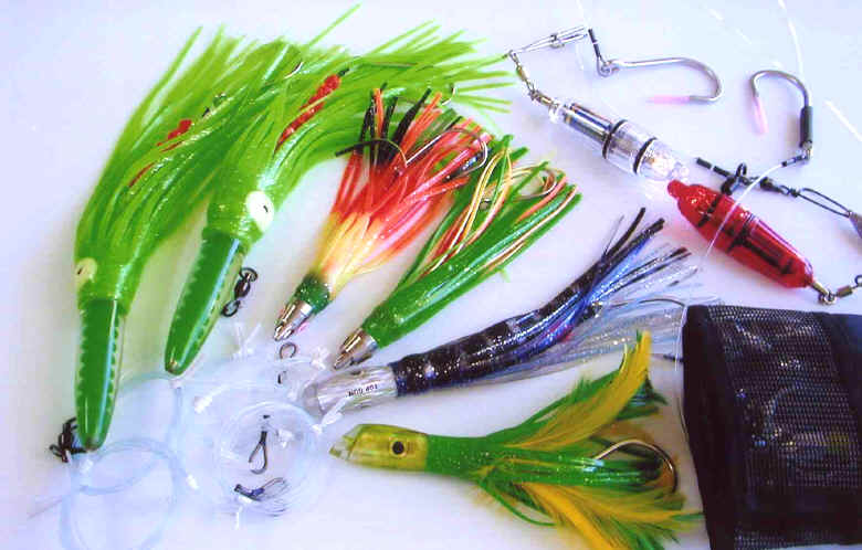 NOREAST TUNA CATCHER SALTWATER LURE COMBO 6-Pack with Carry Case