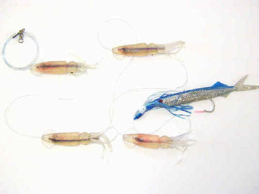 "SQUID-HOO" DAISY CHAIN SALTWATER 2-Pack