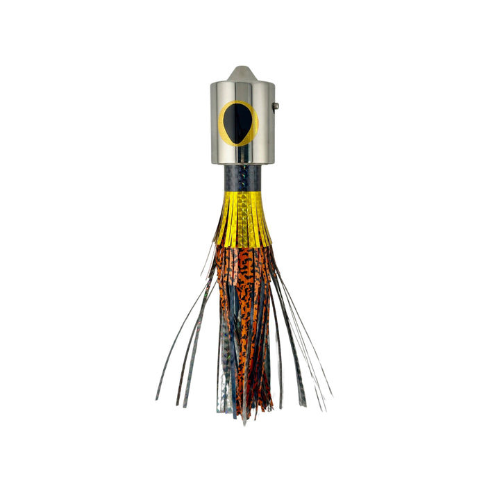 cow bell hammered fishing lures 32OZ COWBELL-HIGH SPEED BANCHEE A-SALT WEAPON WAHOO SALTWATER LURE 3 P — Ballyhood