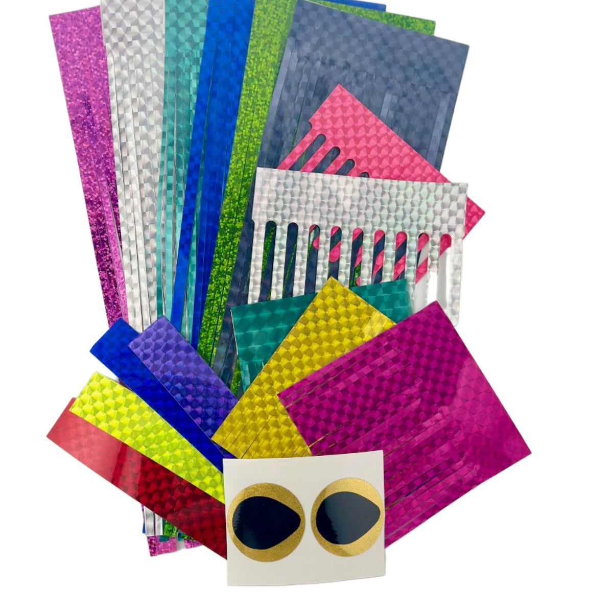 FISHING LURE MYLAR SKIRT REPLACEMENT KIT