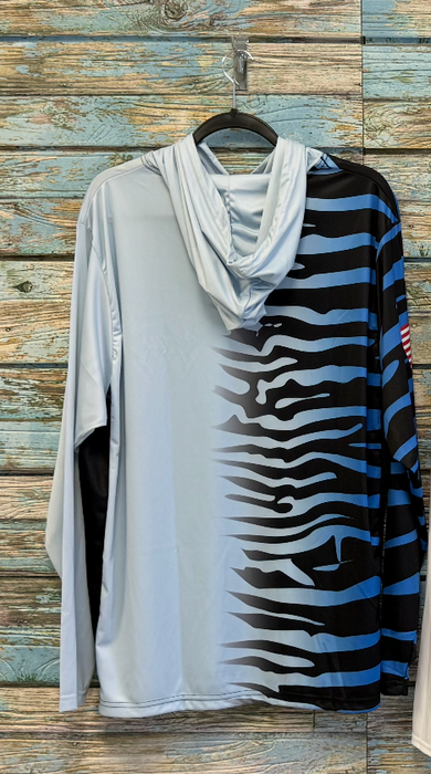 Long Sleeve Wahoo Hooded Performance Shirt