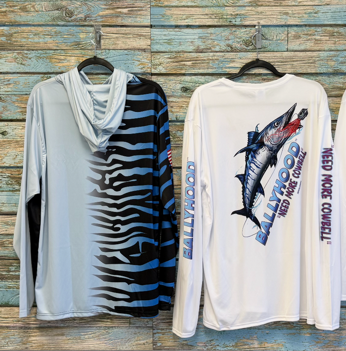 Long Sleeve Wahoo Hooded Performance Shirt