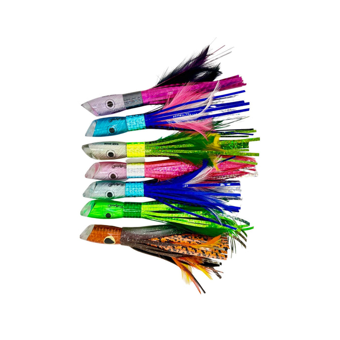 feathers for fishing lures Jaw Tuna & Mahi Suitable for trolling speeds between 2 and 20 knots and adaptable from surface fishing to downriggers Eagle Claw Lazer Dressed Treble